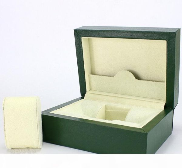

wooden box green watchs boxes gift box crown logo wooden box with brochures cards wooden boxs, Black;blue