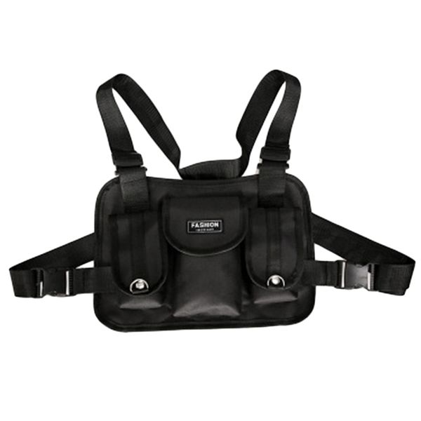 

fashion chest waist bag front hip hop streetwear chest bag cross shoulder bags