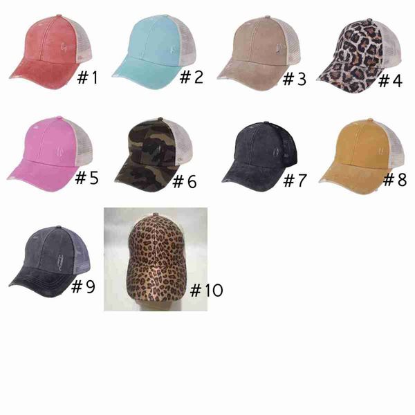 

ponytail baseball caps washed cotton messy buns hats summer trucker pony cap visor cap hat outdoor snapbacks zza2394 120pcs, Black;white