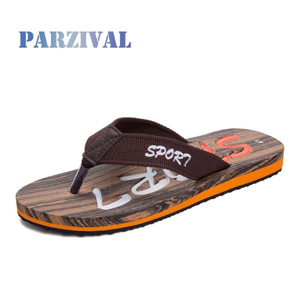 

parzival flip flops men slippers summer flats slippers anti-skid outdoor light casual beach male sandals household slipper 37-48, Black