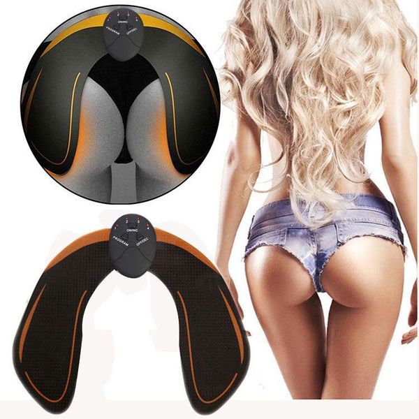

cgjxs2018 electric ems hip massage muscle stimulator trainer anti cellulite rechargeable buttock lifting enhancer tone up massager device