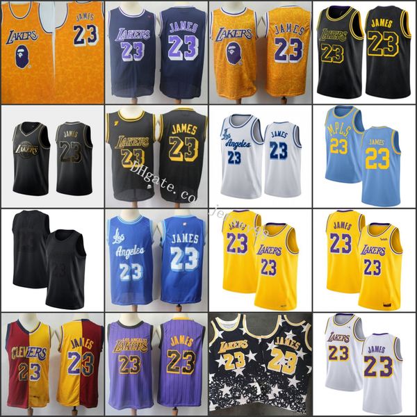 

los angeles laker red white le bron ja mes whitejersey, Black