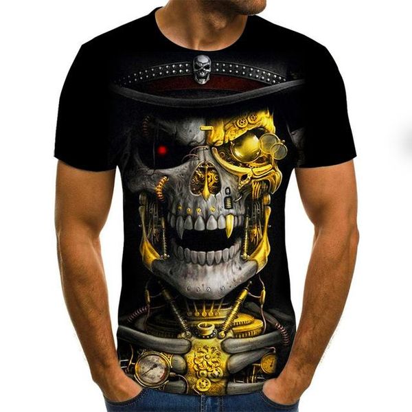 

men clothing 3d print shirts plus size graphic horror men clothing
