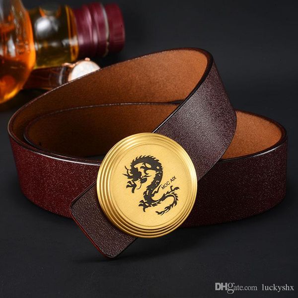 

дизайнерские ремни мужчины высокого качества медной пряжкой подлинной кожаный ремень мужчину мода ремешок мужчин коровьей ремни для мужчин д, Black;brown