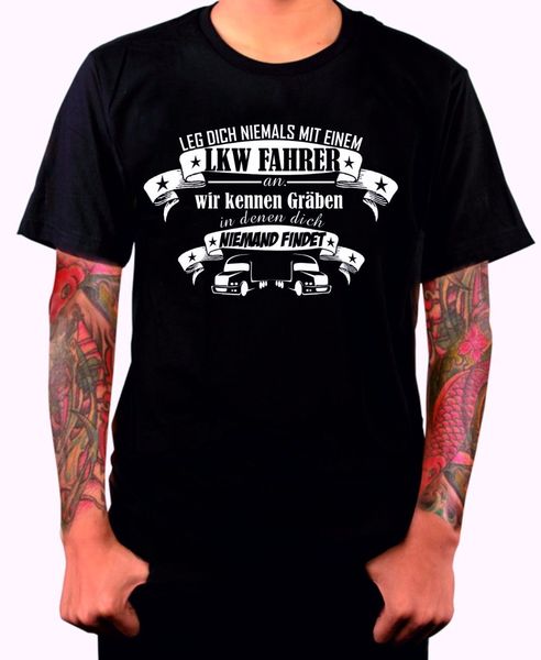 

2019 neue art und weise hip-hop lkw-fahrer lkw-fahrer brummi t shirt professionellen 3d shirt druck tee shirts