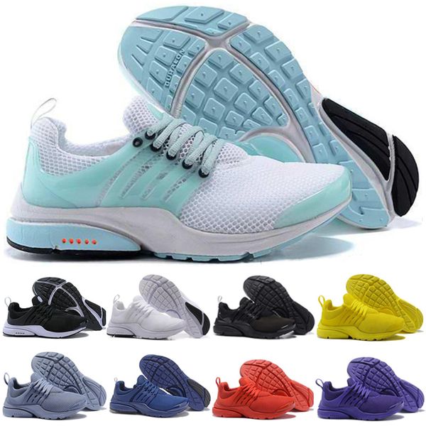 

white presto for men women running shoes des chaussures white black all black pink gray yellow purple light blue sneakers chaussures