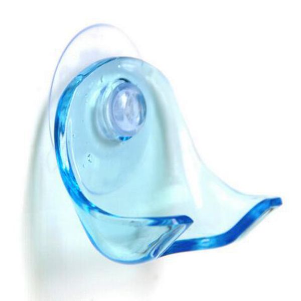 

руководство синего пластик портативной вешалка стены присоска бритва крюк бритва держатель