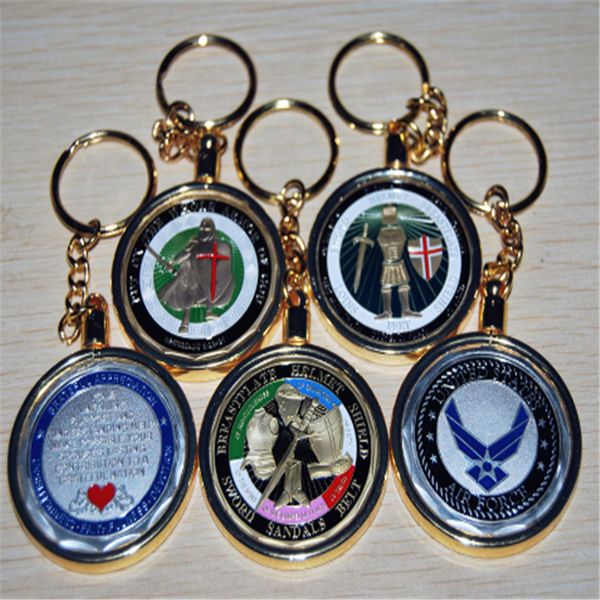 

souvenir coins key chain diy coin key ring size diameter 40mm gold dhl 100pcs/lot no coins just keychain