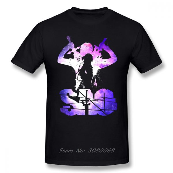 

sword art online футболка sao футболка fun casual tee shirt мужчины хлопок с коротким рукавом печатный мужской плюс размер tshirt