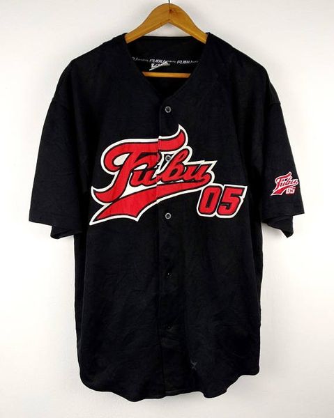 fubu varsity baseball jersey