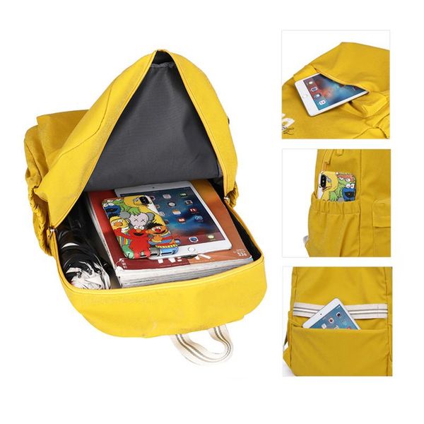 

рюкзак подросток черный студенческие подростков девушки новый большой легкий колледж женщины школа schoolbag bookbags оксфорд мягкая сумка s