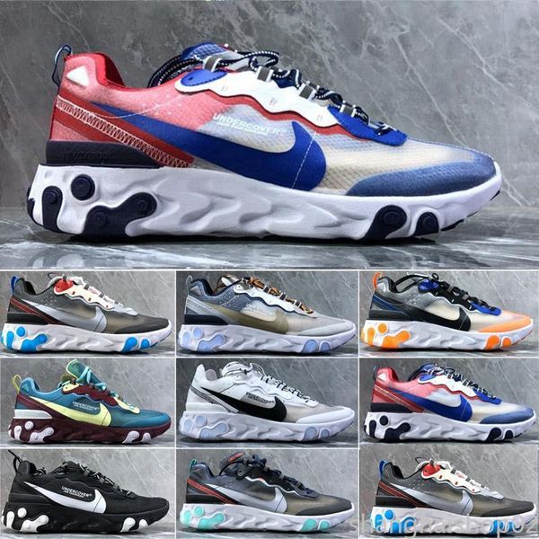 

2020 chaussure mens trainers element 87 55 undercover upcoming grey royal red sports shoes men women sneakers shoes s2