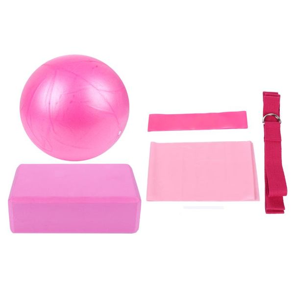 

resistance bands 5pcs home fitness yoga ball tension band sports accessory supplies