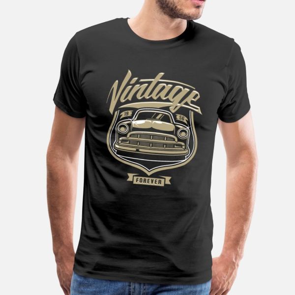 

vintage forever awesome vintage car lover gift t shirt men knitted cotton plus size 3xl fit graphic authentic spring unique shirt