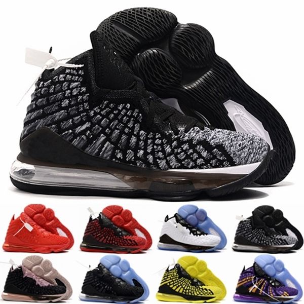 

2019 new 17 xvii starting equality mens women big kids basketball shoes for james 17s trainers spor sneakers trainers 7-12, Black