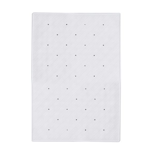 

rectangle modern anti slip suction cup bath mat carpet draining hole odorless