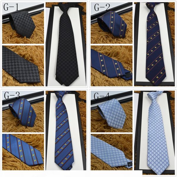 

brand designer tie 100% silk tie with packing box 7.5 cm classic ties edition brand men's casual narrow tieith fast ship a, Blue;purple