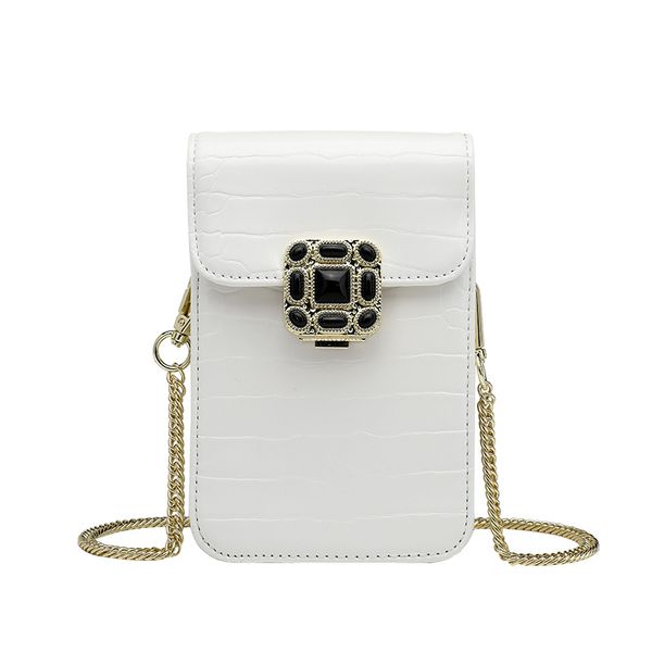 

women's bag chain mobile phone bag 2020 new lock mini wallet women's shoulder messenger factory direct sales