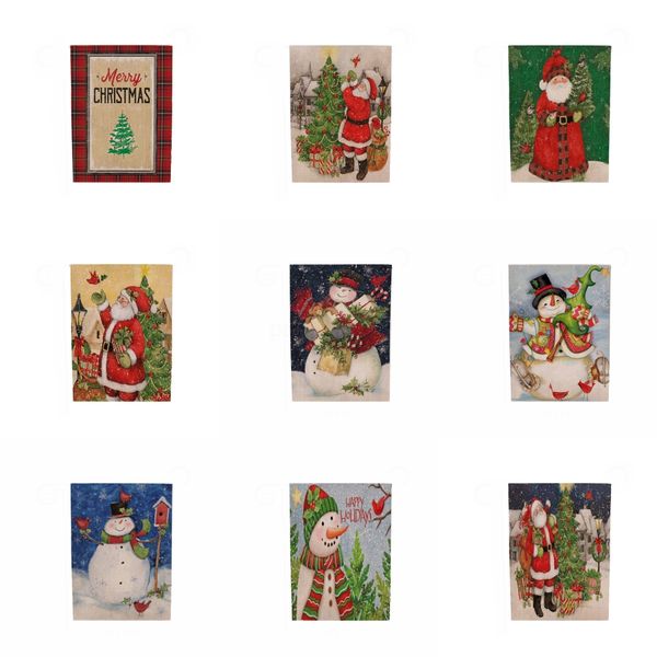 

creative christmas cotton linen printed tablecloth table flag christmas deskdecoration table red white elk snowflake tablecloth chris#757