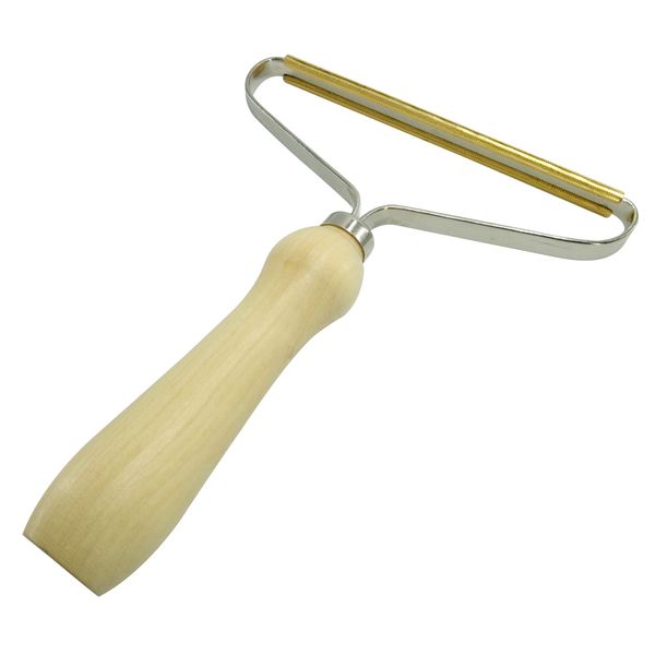 

fuzz shaver clothes fabrics trimmer wooden handle tool anti pilling lint remover