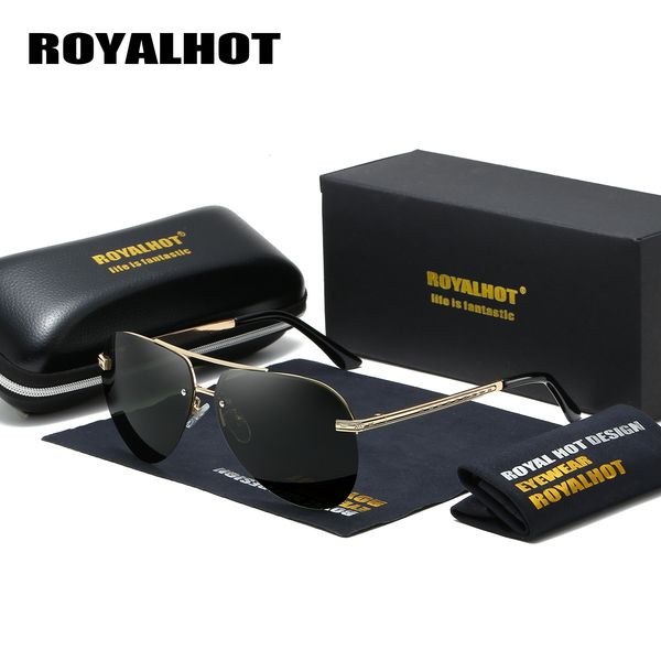 

royalmen women polarized aloy oval retro frame sunglasses driving sun glasses shades oculos masculino male 900161, White;black