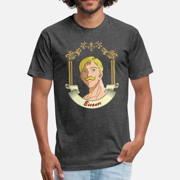 

escanor seven deadly sins t shirt men designs tee shirt euro size s-3xl clothing graphic building summer style pictures shirt