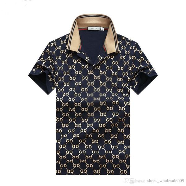 

wholesale 20fw luxury designer polo shirts men brand t shirts polos uomo herren embroidery monc gcds tee poloshirt designer clothes p97, White