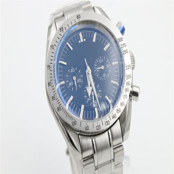 

2020 sale men's quartz 42mm stainless steel strap sapphire mirror speed series 321.10.42.50.01.001 watch, Slivery;brown