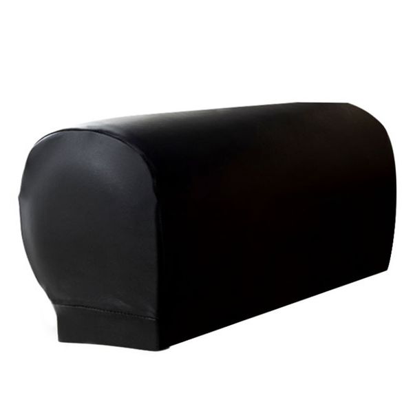 

stretchy pu leather elastic waterproof sofa armrest covers home couch arm chair