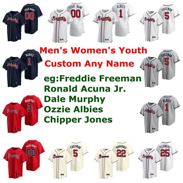 

baseball jerseys womens william contreras jersey 16 travis arnaud 71 tucker davidson grant dayton jasseel de la cruz shane greene custom, Blue;black