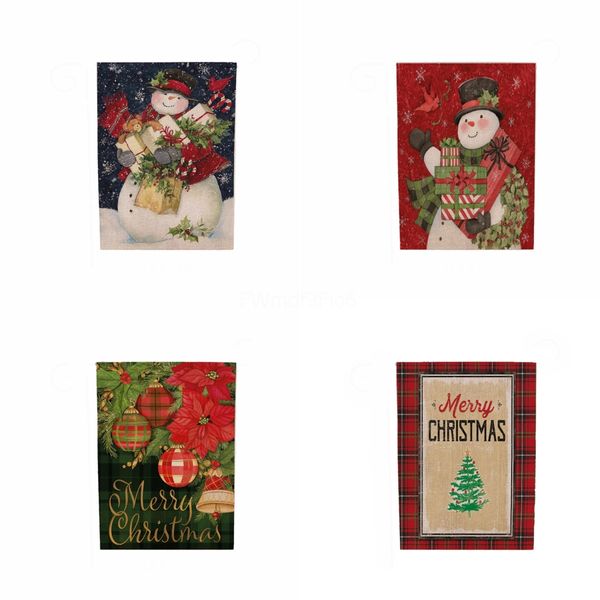 

new arrive christmas flags party supplies christmas decorations home decor flags santa claus snow man xmas flag#982