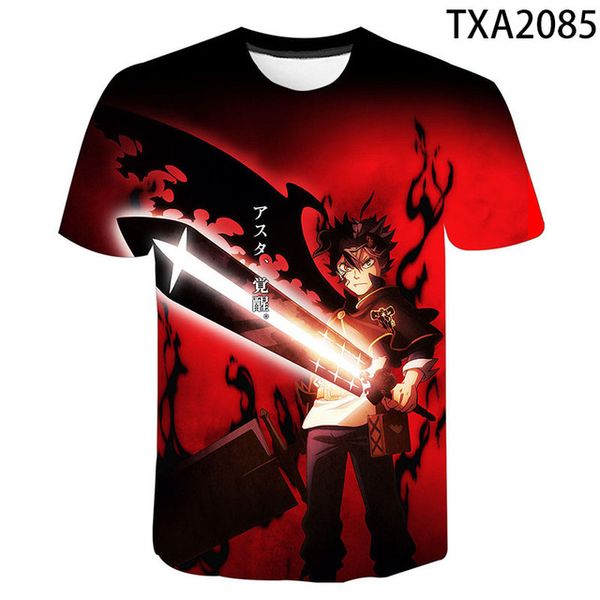 

anime black clover boy girl printed cool 3d print shirts anime aesthetic hippie men clothing
