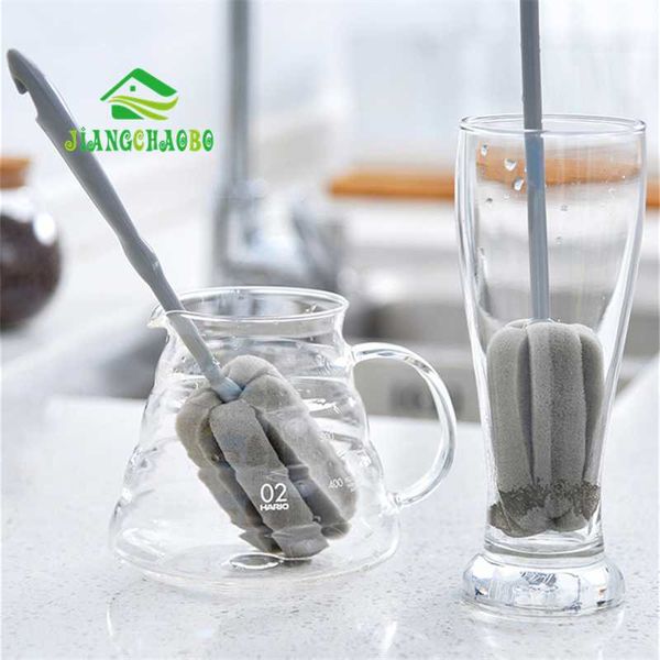 

cleaning brushes jiangchaobo sponge cup brush kitchen long handle decontamination