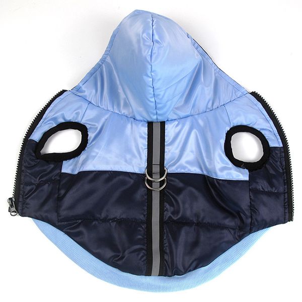 

warm cotton pet dog coat reflective jacket waterproof clothing winter puppy dog clothes chihuahua hoodies outfits for small dogs