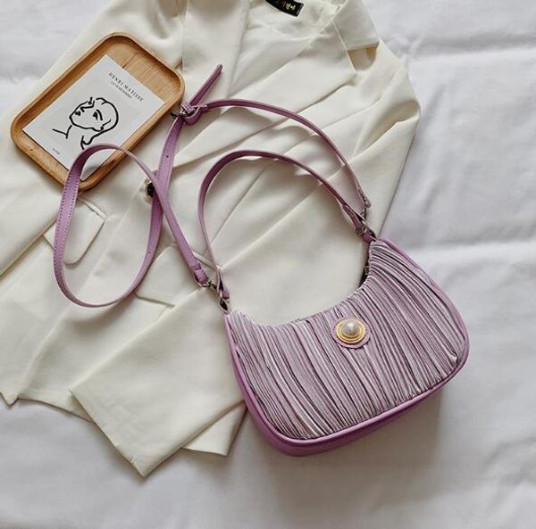 

fashion women underarm bag lady shoulder bags baguette handbags small sister bag