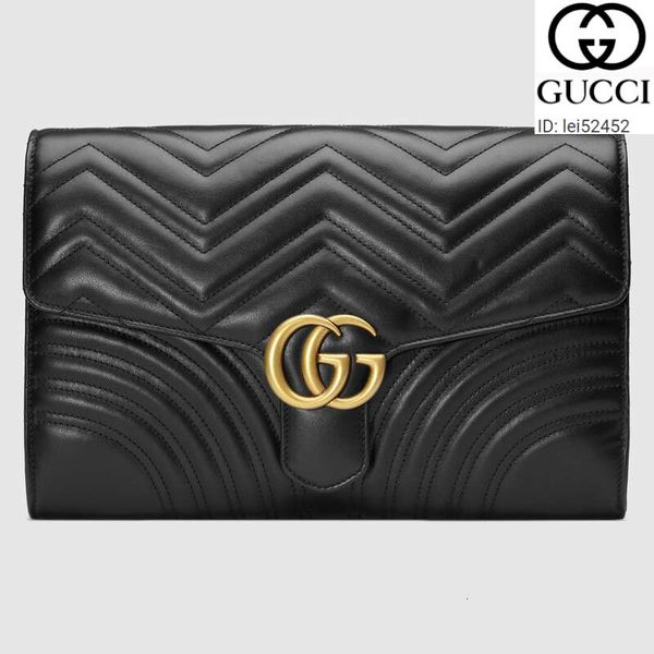 

lei52452 cp48 498079 black corrugated flap clutch women real leather long wallets chain wallet pouches key card holders phone cases purse, Red;black