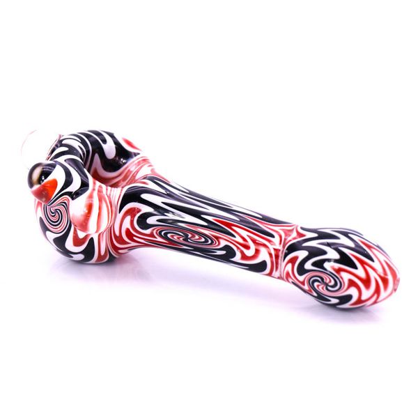 Produto colorido tubulação de tabaco 13.3cm tubulações de vidro fumar tubos tobaccos borboletes para cores de mistura de fumaça