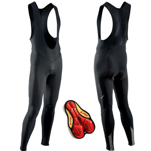 

nw spring autumn pro team cycling bib pants bicycle pants mtb road bike trousers ropa ciclismo racing bib shorts with gel pad, Black;blue