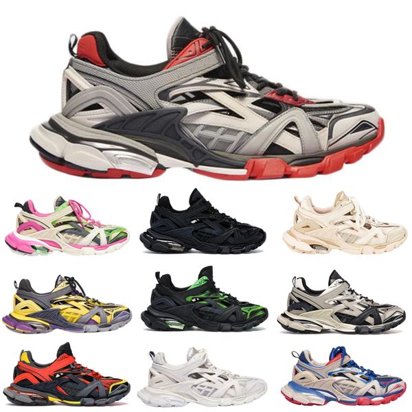 

2020 track release 3.0 tess s paris triple s sneakers clear sole mens 2020 women sneakers casual shoes trainers baskets, Black