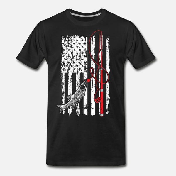 

vintage usa flag trout fisherman gift patriotic t shirt men design tee shirt o-neck costume cute humor summer style vintage shirt