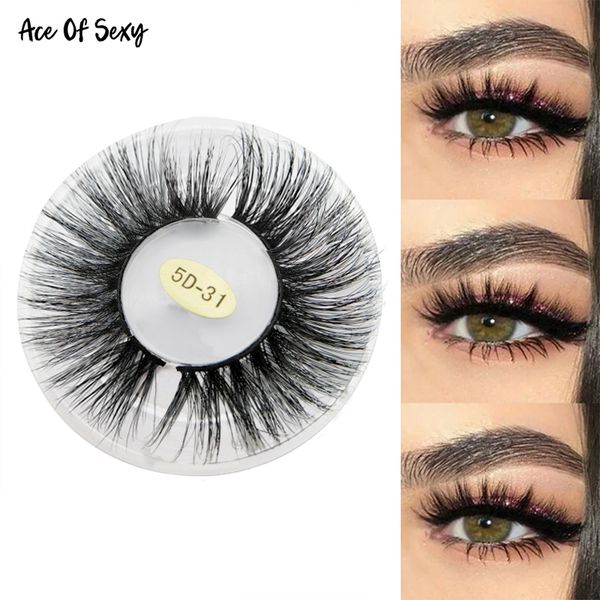 

european and american handmade high-end mink hair false eyelashes 100% mink hair realistic and natural