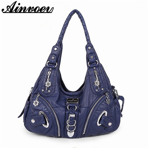 

ainvoev lady bag handbag fashion trend large capacity single shoulder bags handheld multifinctional hobos women