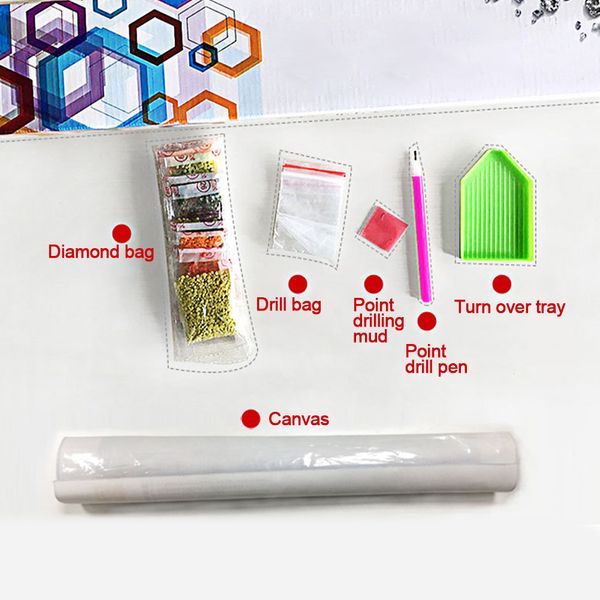 

diamond painting set 5d full drill bedroom accessories modern diy embroidery