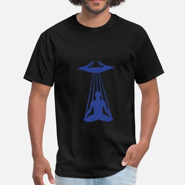 

ufo медитация тенниски мужчины характер футболка s-xxxl винтажная известная смешная повседневное лето уникальной рубашка
