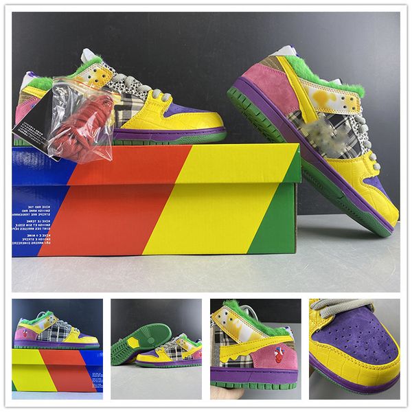 

new dunks fashion running shoes low purple yellow green colorful mens womens basketball shoes sports sneakers eu 36-45