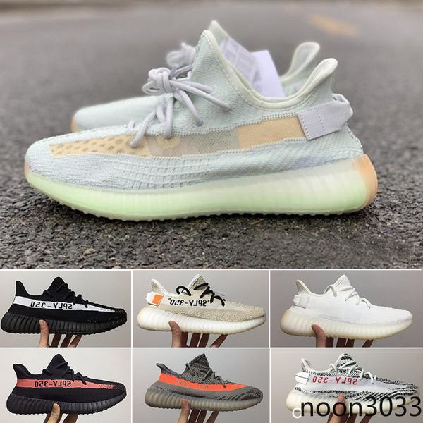 

2019 new v2 high-quality sesame oil ice yellow 36-46 designers shoes blue coloring v2 red male and female running shoes yjio9