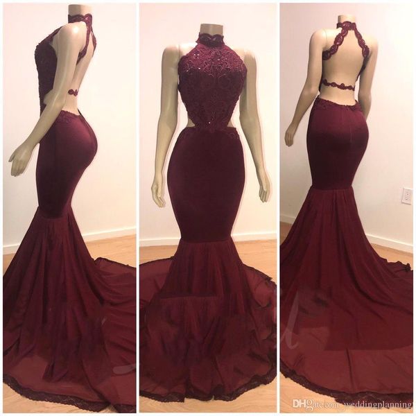 

amazing lace and elastic satin prom dresses criss cross straps backless formal evening gowns custom made robe de mariee, Black