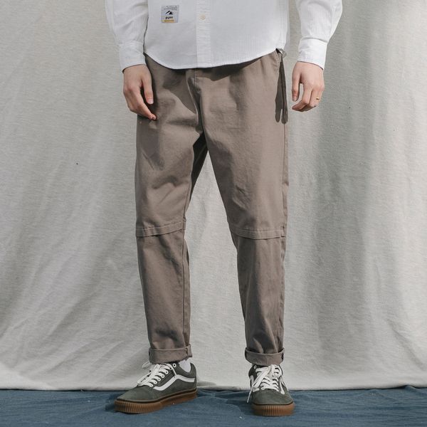 

20 spring men's casual casual american street fashion brand label washed harem pants solid color straight pants m5f3s, Blue