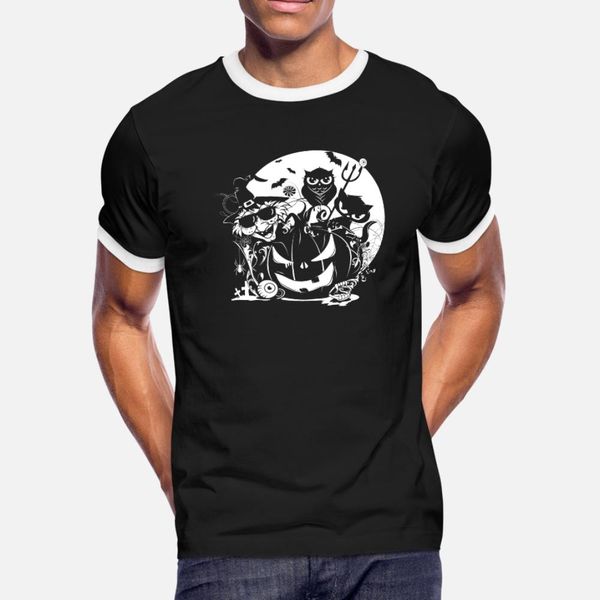 

a creepy halloween party t shirt men character tee shirt o-neck solid color famous funny spring unique shirt