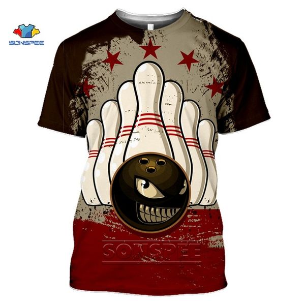 

popular sports bowling 3d style 3d print shirts horror hentai hippie men clothing